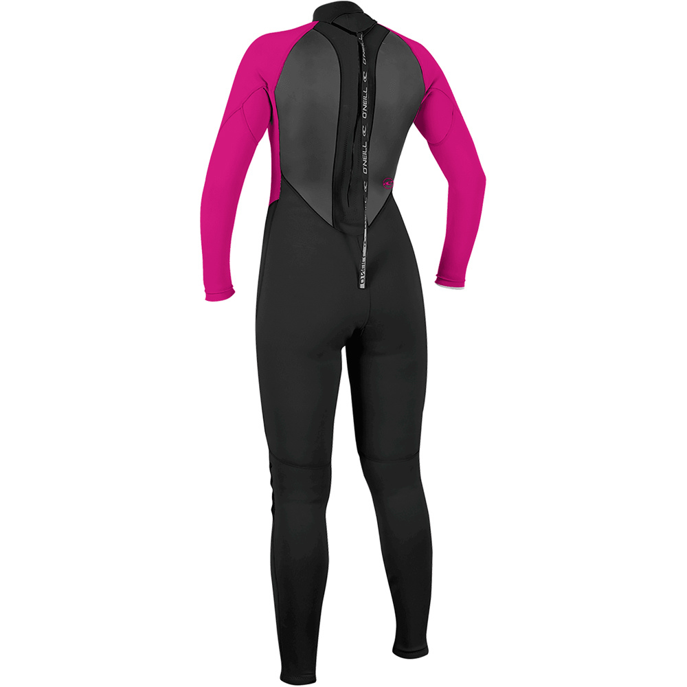 O'Neill traje de neopreno WMS REACTOR-2 3/2MM BACK ZIP FULL vista trasera