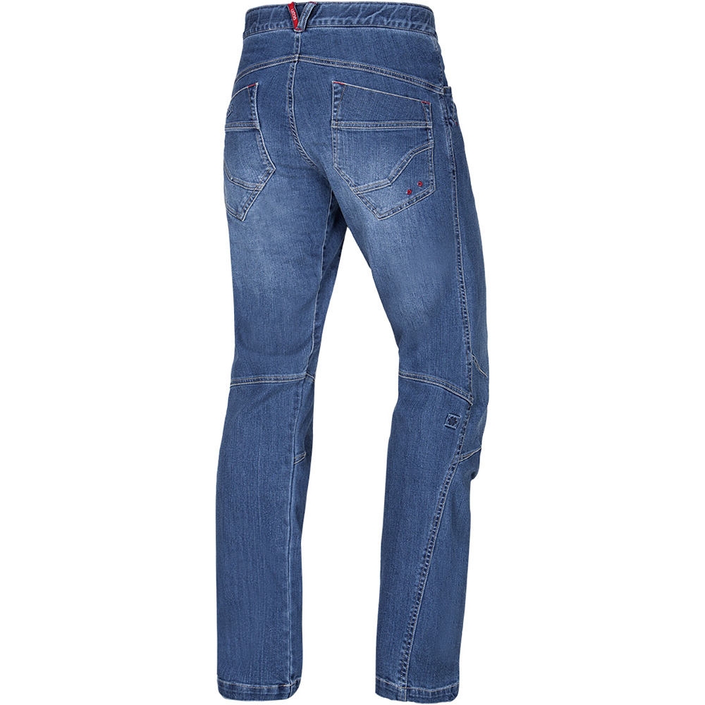 Ocun pantalón montaña hombre HURRIKAN JEANS vista trasera