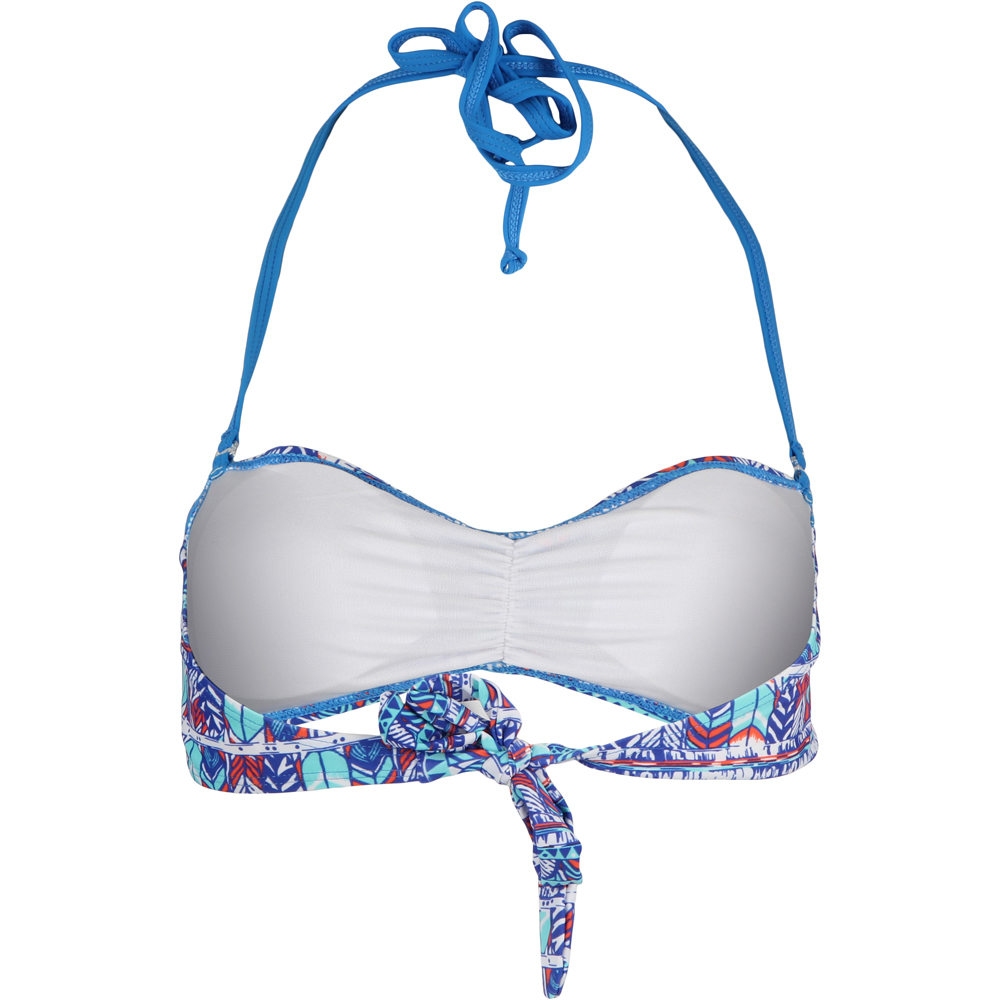 Seafor parte de arriba bikini INDI BANDEAU ESTAMPADO vista trasera