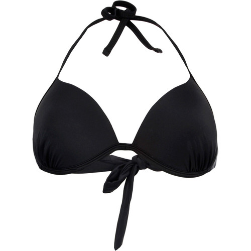  Top aro bikini negro Solid Seafor 