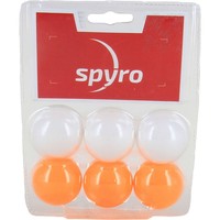 Spyro pelota ping-pong blanca PING PONG 6BALL SET vista frontal