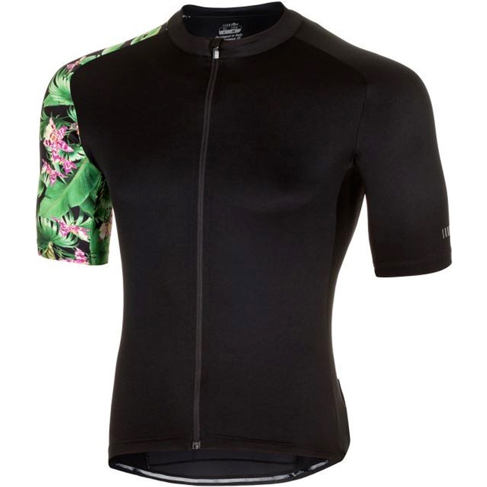 Rh+ maillot manga corta mujer FLOWER POWER vista frontal