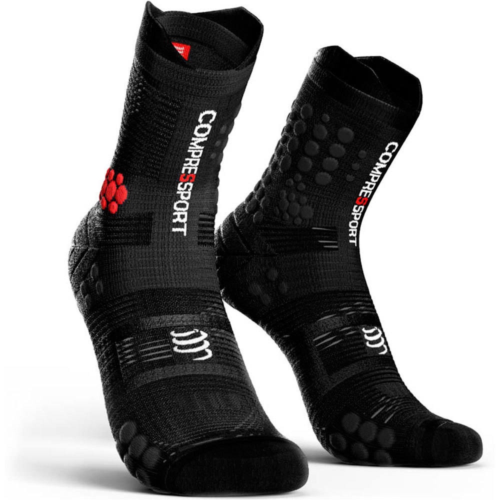 Compressport calcetines running Pro Racing Socks v3.0 Trail vista frontal