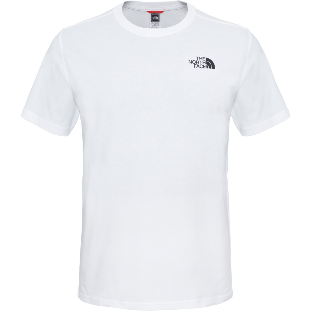 The North Face camiseta montaña manga corta hombre M S/S SIMPLE DOME TEE - EU vista frontal