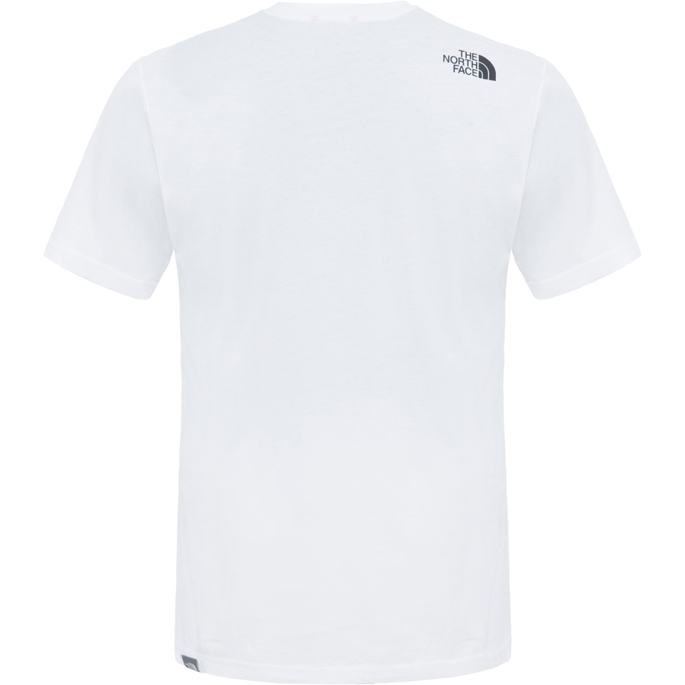 The North Face camiseta montaña manga corta hombre M S/S SIMPLE DOME TEE - EU vista trasera