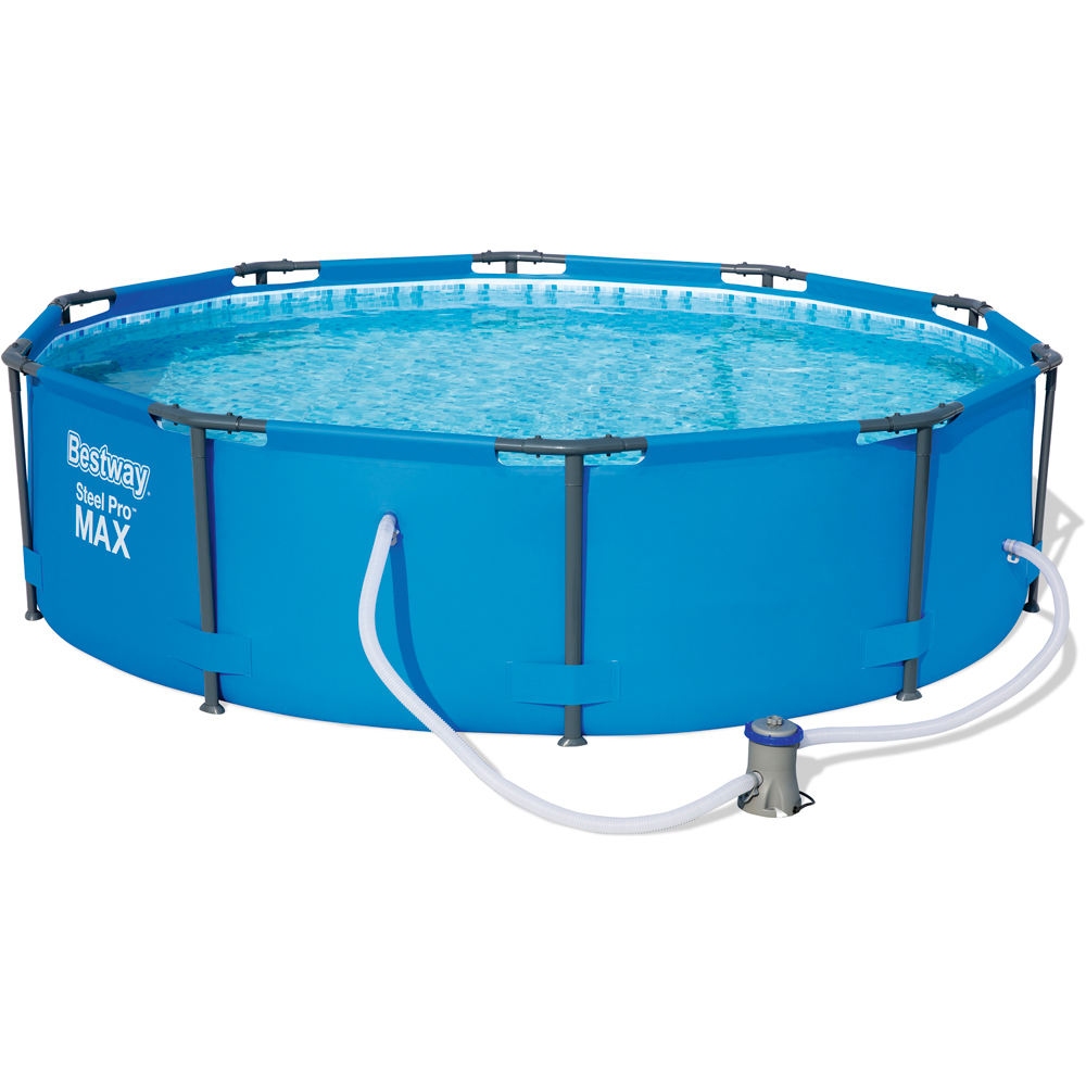 Bestway piscinas e hinchables Piscina tubular redonda 305x76 cm. vista frontal