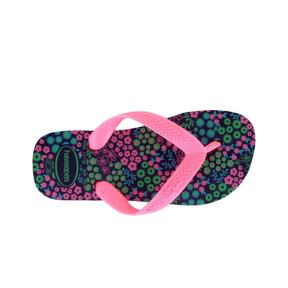 Havaianas chanclas niño HAV. KIDS FLORES vista superior