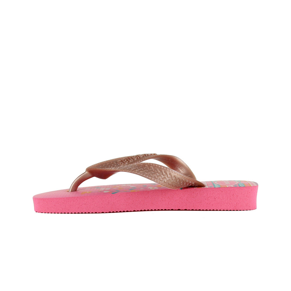 Havaianas chanclas niño HAV. KIDS FLORES vista trasera