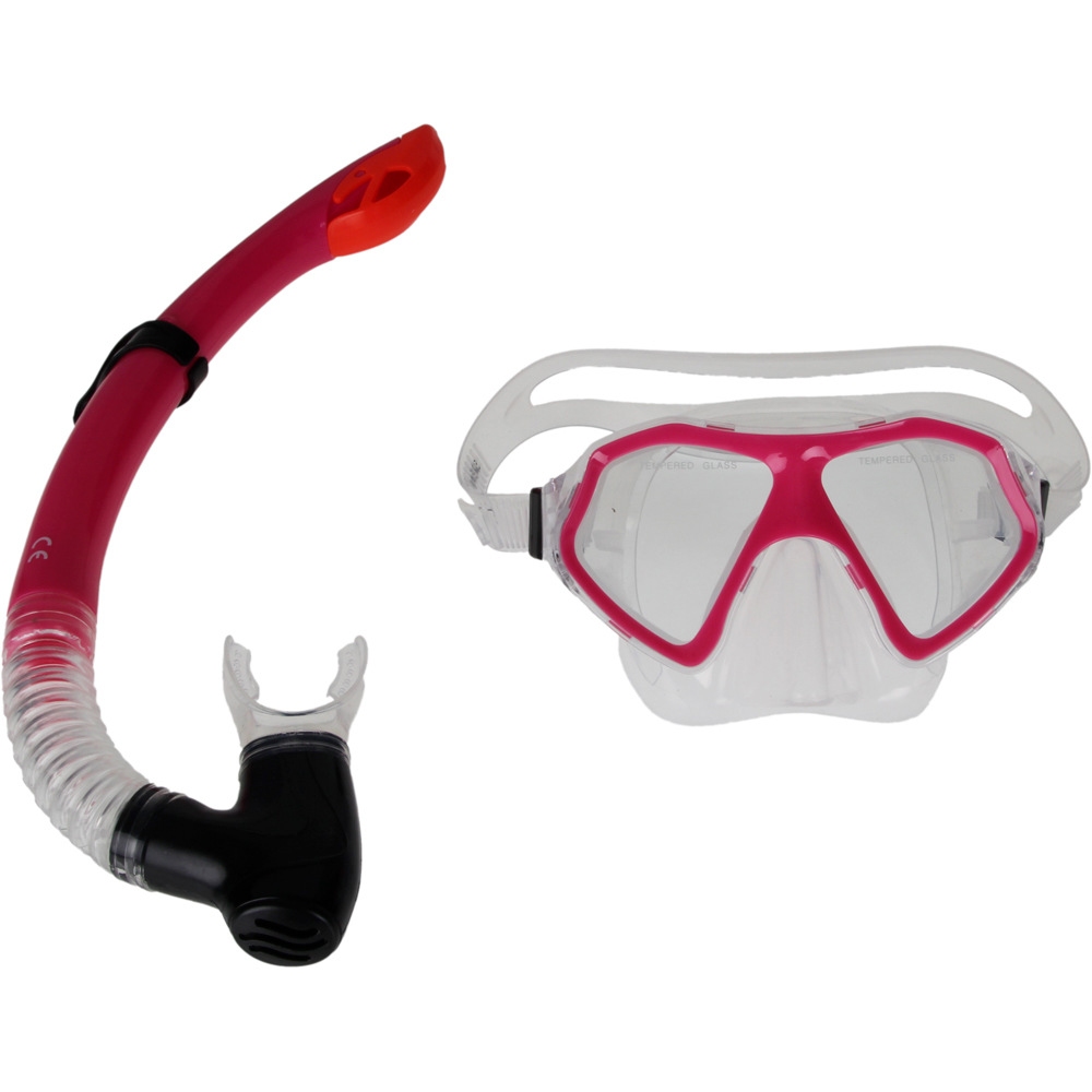 Seafor kit gafas y tubo snorkel niño KIT MAR JR vista frontal