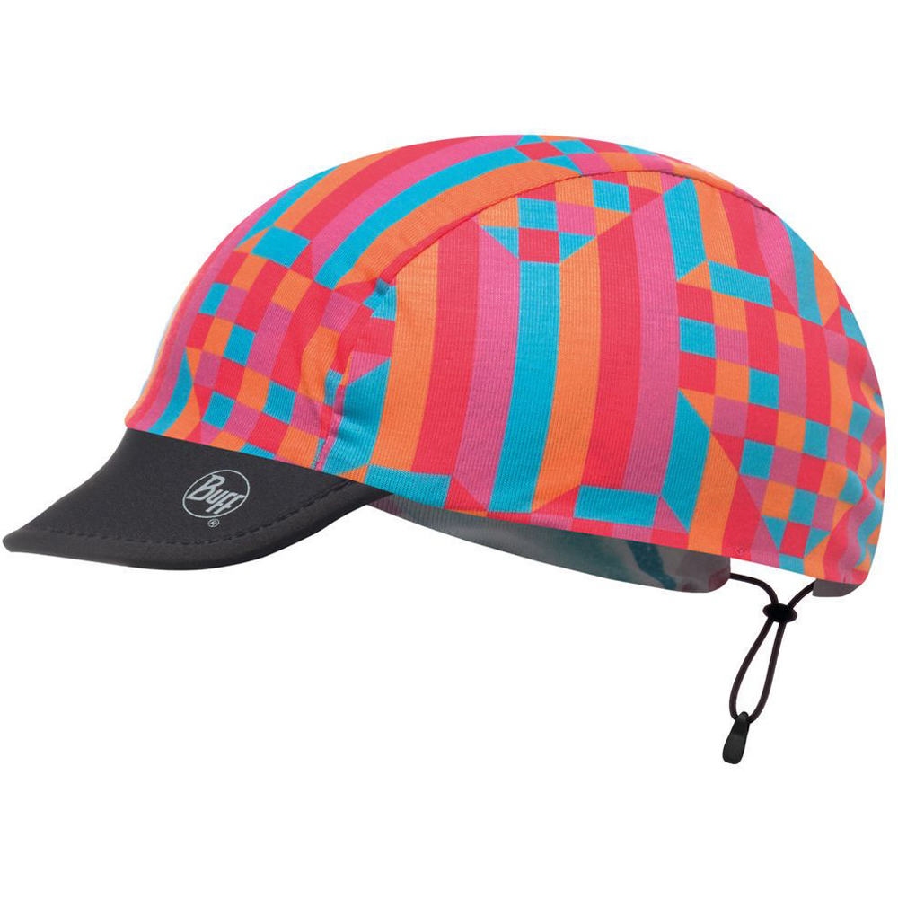 Buff gorra running CAP CHILD ICY PINK / MULTI vista frontal