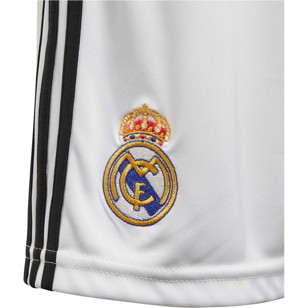 adidas pantalones fútbol oficiales niño R.MADRID 19 H SHO Y vista trasera