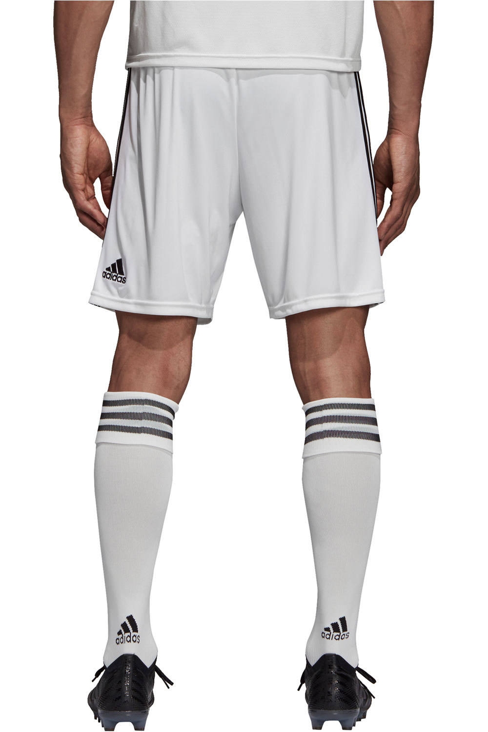 adidas pantalones fútbol oficiales R.MADRID 19 H SHO vista trasera