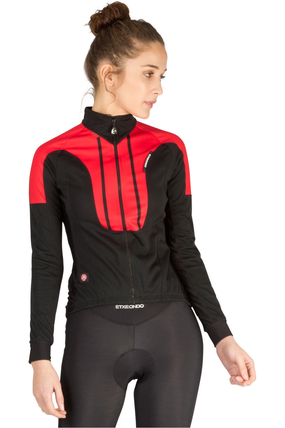 Lur chaqueta ciclismo mujer Rojo (XXL)