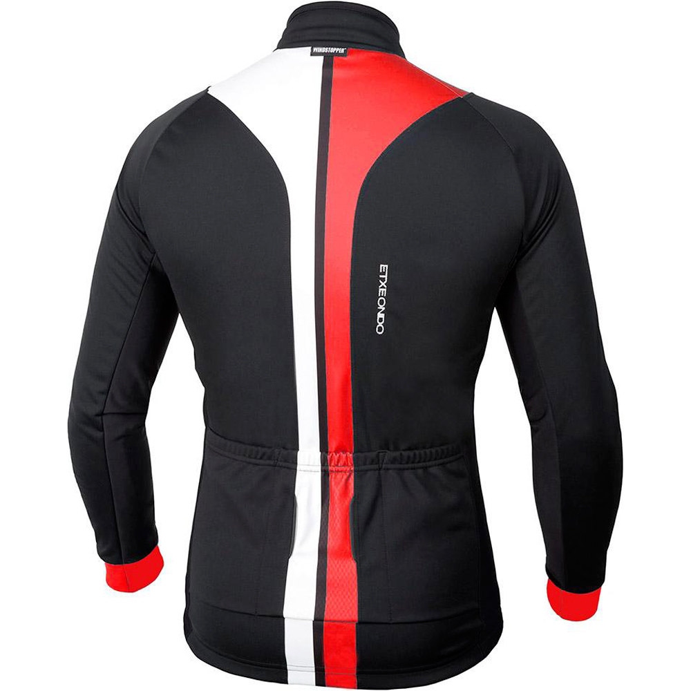 Etxeondo cortavientos ciclismo hombre CHAQUETA WS LAUKI performance ROJO 04