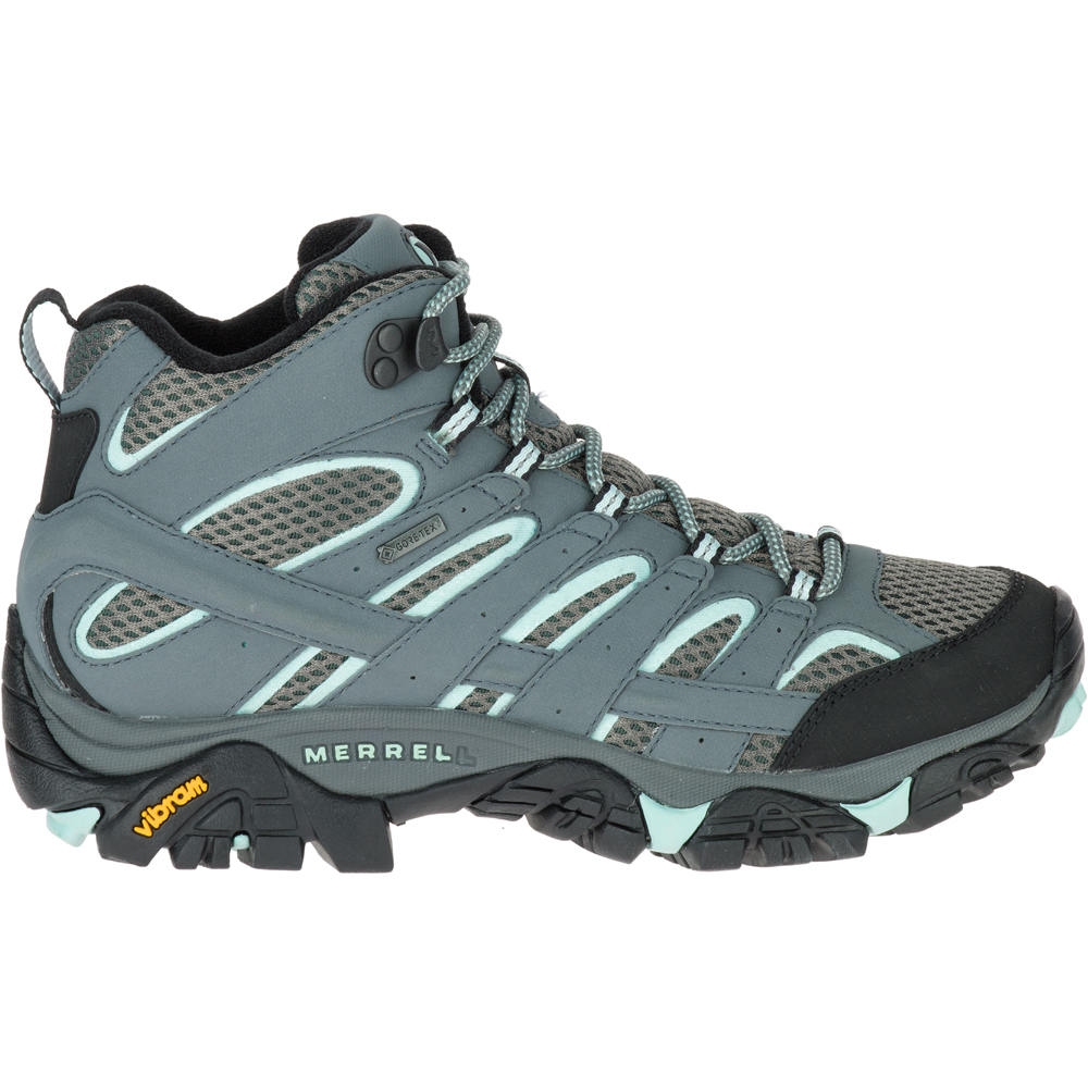 Merrell bota trekking mujer MOAB 2 MID GTX lateral exterior