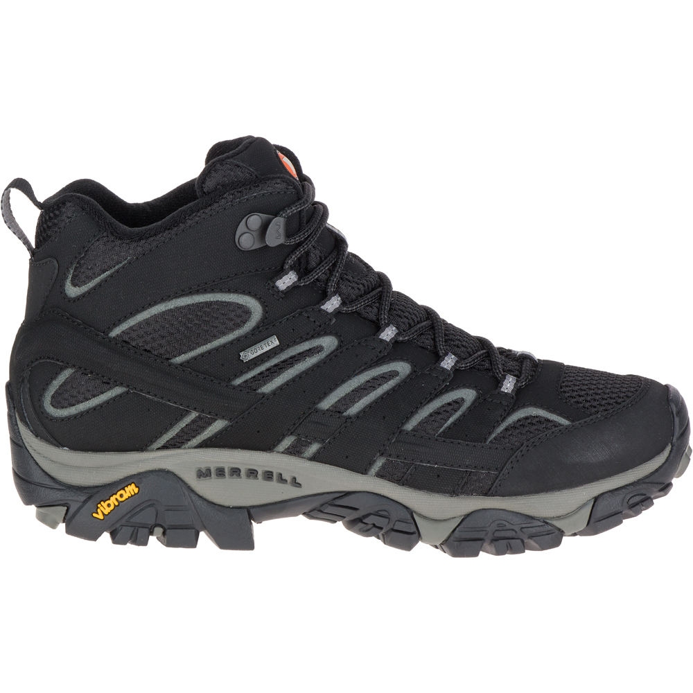 Merrell bota trekking hombre MOAB 2 MID GTX lateral exterior