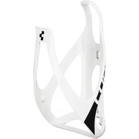 Cube portabidones BOTTLE CAGE HPP GLOSSY WHITE N BLACK (13072) vista frontal