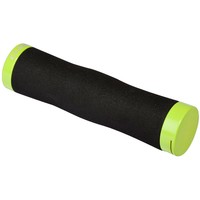 Cube puños manillar GRIPS PRO GREEN (13151) vista frontal