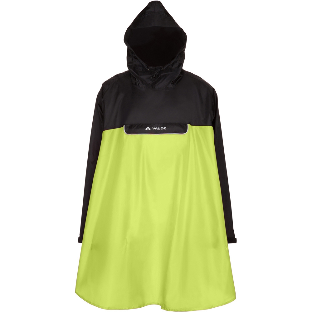 Vaude chaqueta impermeable ciclismo hombre Valero Poncho vista detalle