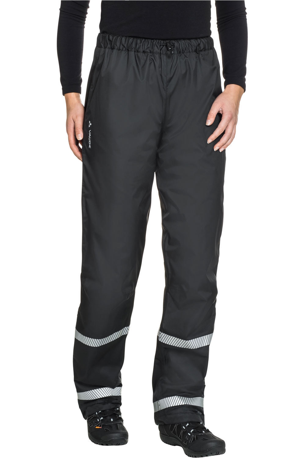 Vaude pantalón largo ciclismo mujer WoLuminum Pants vista frontal