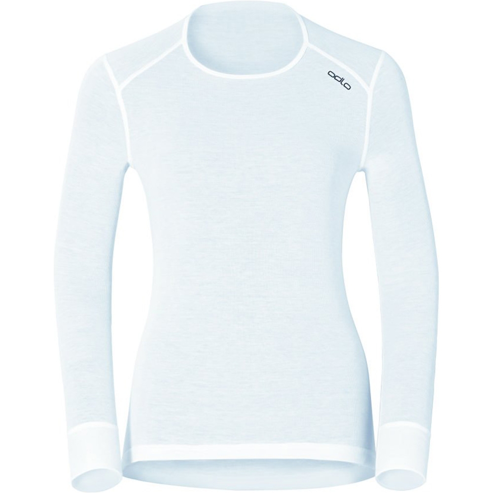 Odlo camiseta térmica manga larga mujer _3_Shirt l/s crew neck ACTIVE Originals vista frontal