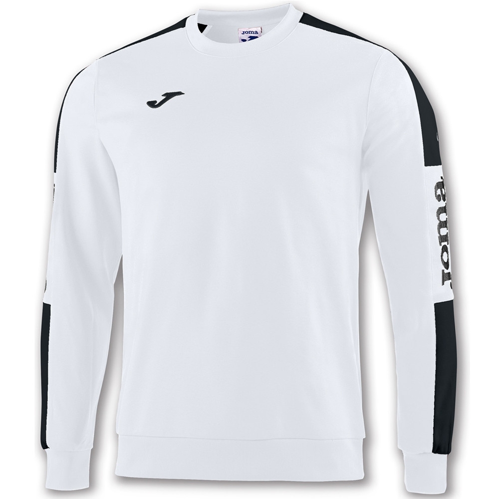 Joma sudadera entrenamiento fútbol SUDADERA CHAMPION IV BLNE vista frontal