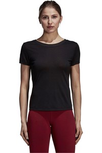 adidas camisetas fitness mujer Low Back Tee vista frontal