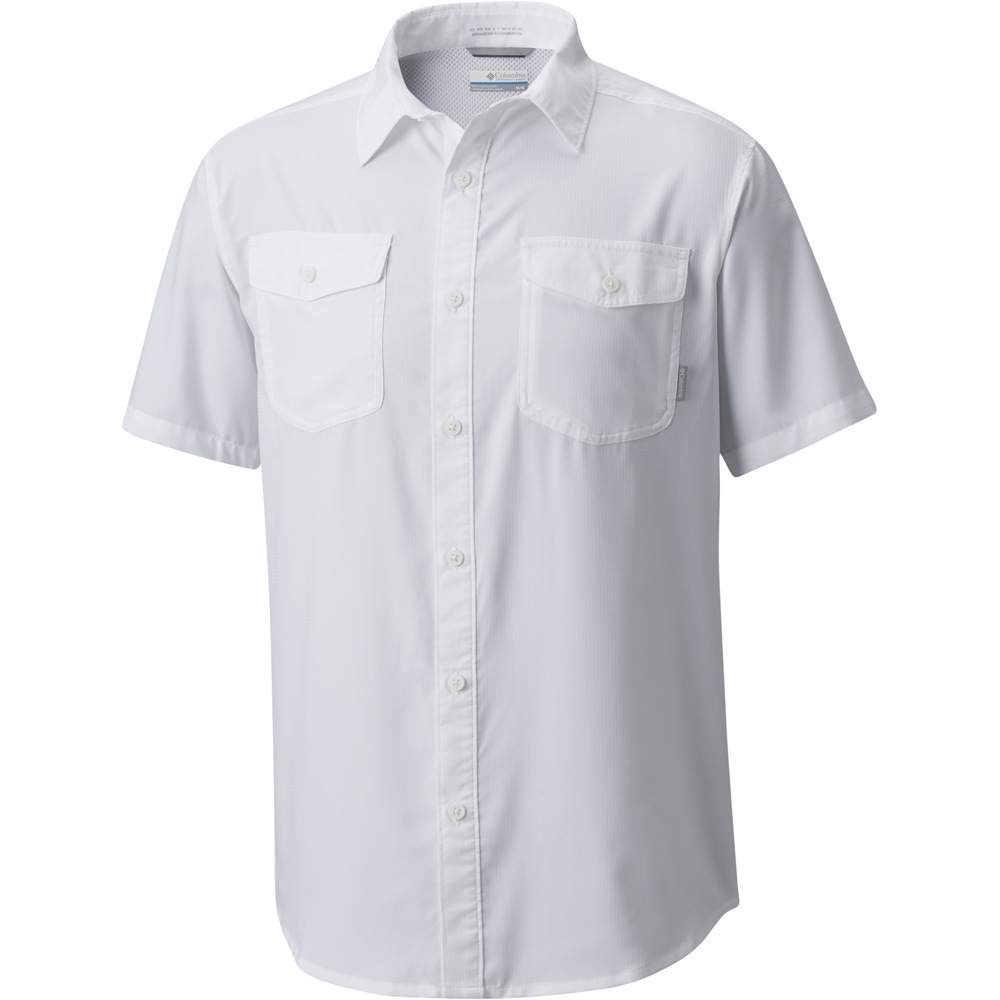 Utilizer ii camisa montaña manga corta hombre Blanco (L)