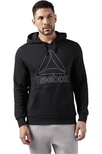 Reebok sudaderas deportivas hombre EL BIG LOGO HOODIE vista frontal