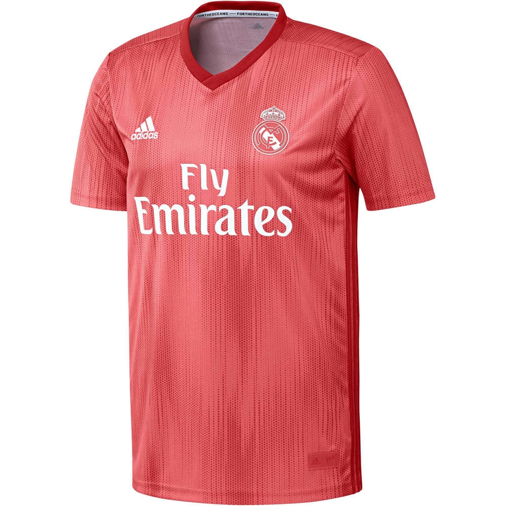 adidas camiseta de fútbol oficiales niño R.MADRID 19 3 JSY Y vista frontal