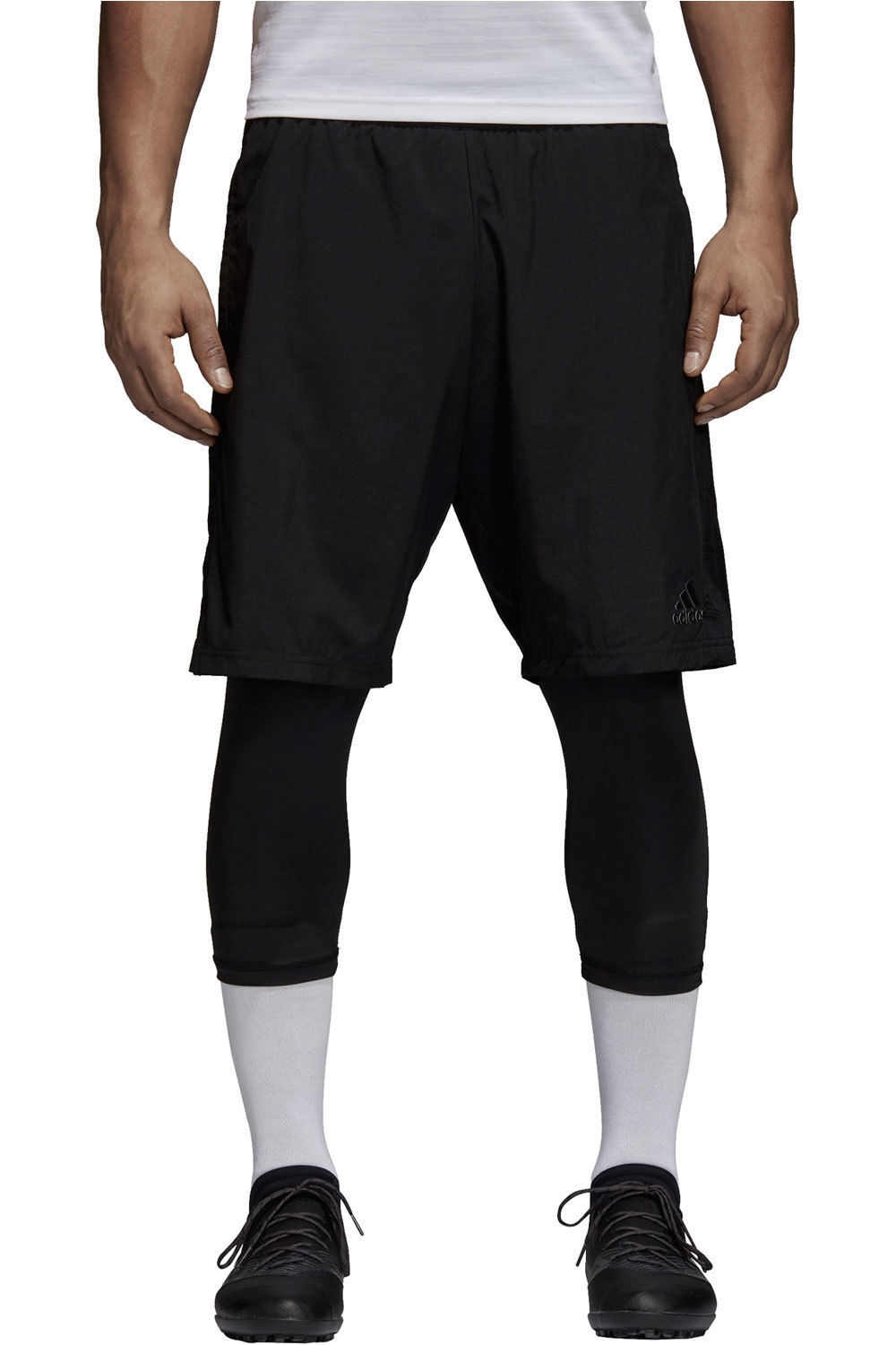 adidas pantalones cortos futbol TAN PL SHONT vista frontal