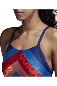 adidas bañador natación mujer FIT 1PC LIN vista detalle