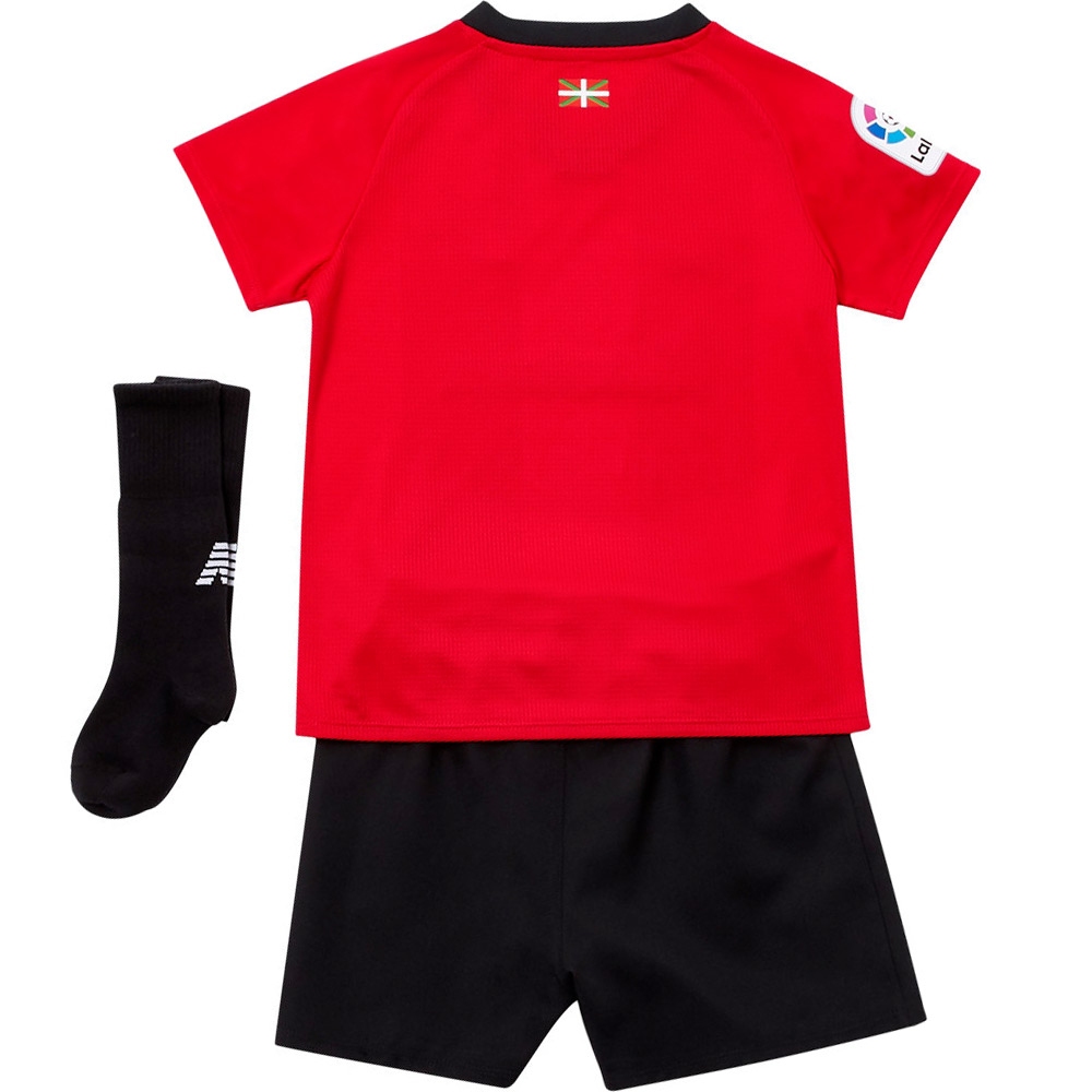 New Balance equipación fútbol niño ATH.BILBAO 19 H INF KIT vista trasera