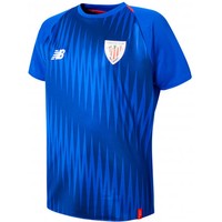 New Balance camiseta entrenamiento niño ATHL.BILBAO 19  JR CTA CALENT vista frontal