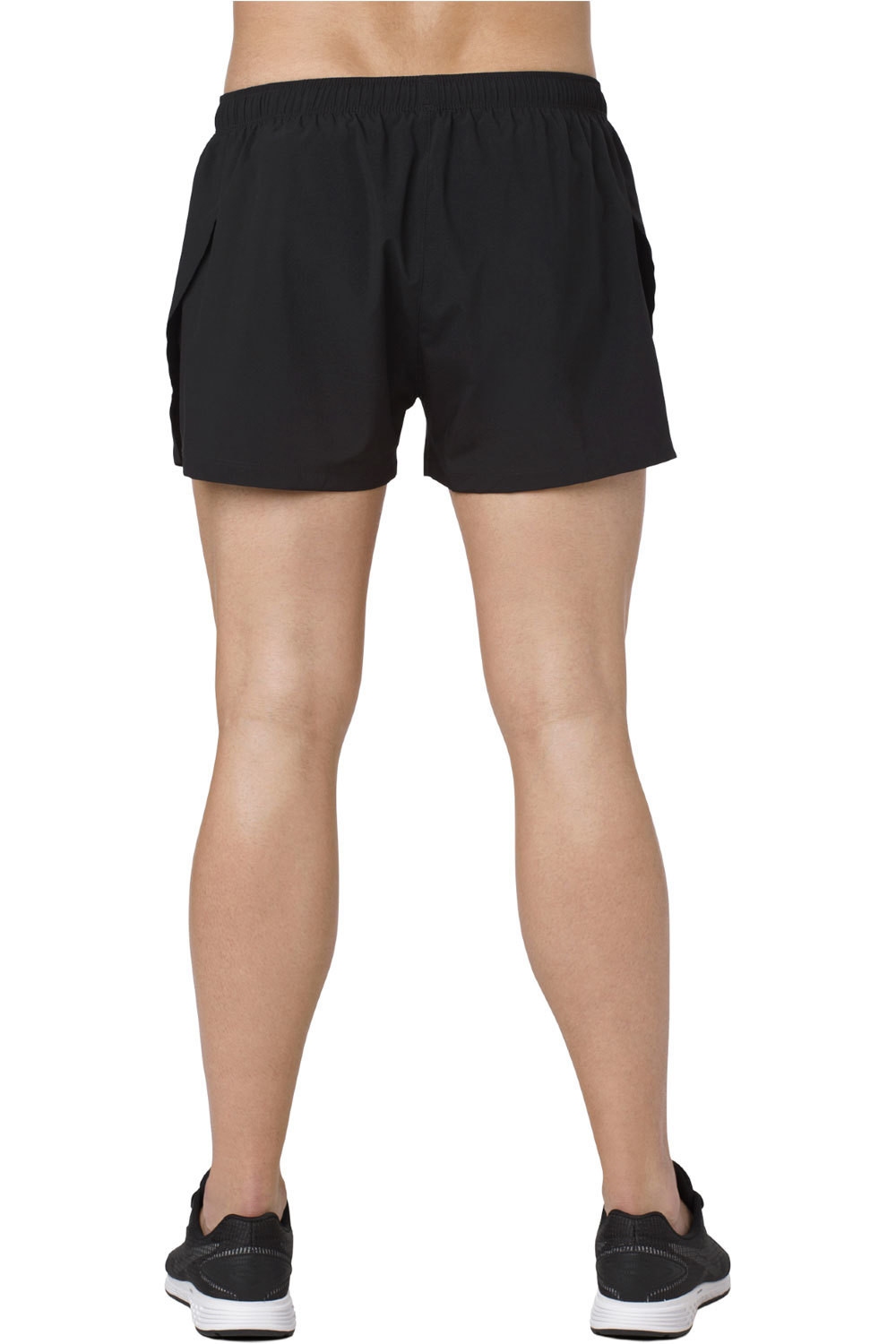 Asics pantaloneta técnica hombre SILVER SPLIT SHORT vista trasera