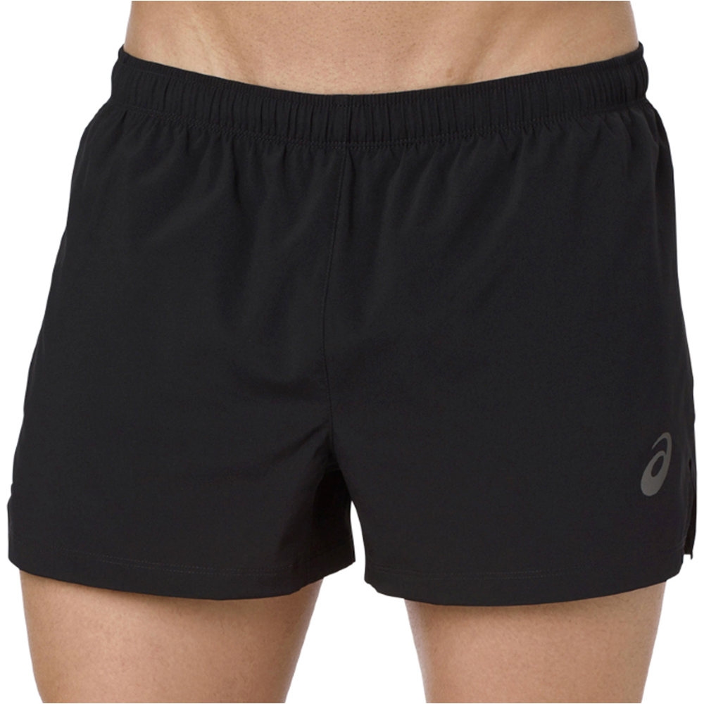 Asics pantaloneta técnica hombre SILVER SPLIT SHORT vista detalle