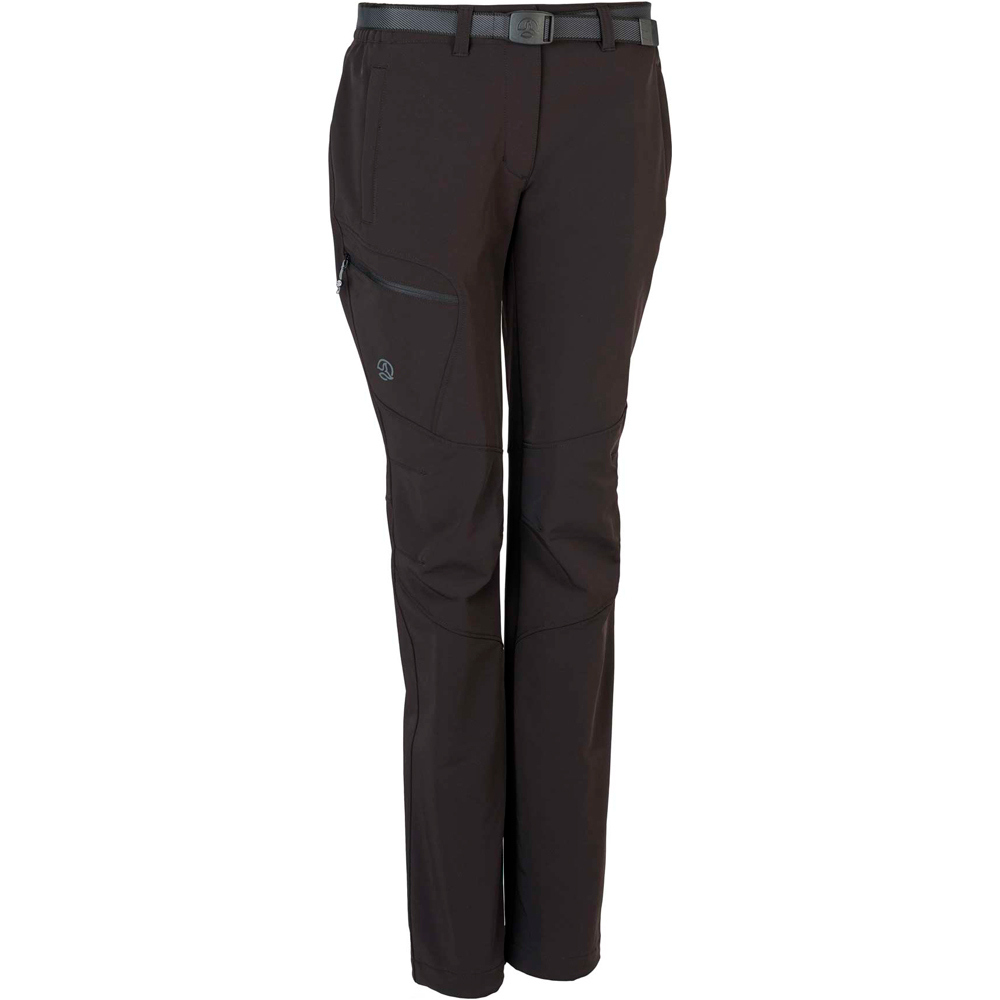 Hopeall pantalón montaña mujer Negro (L)