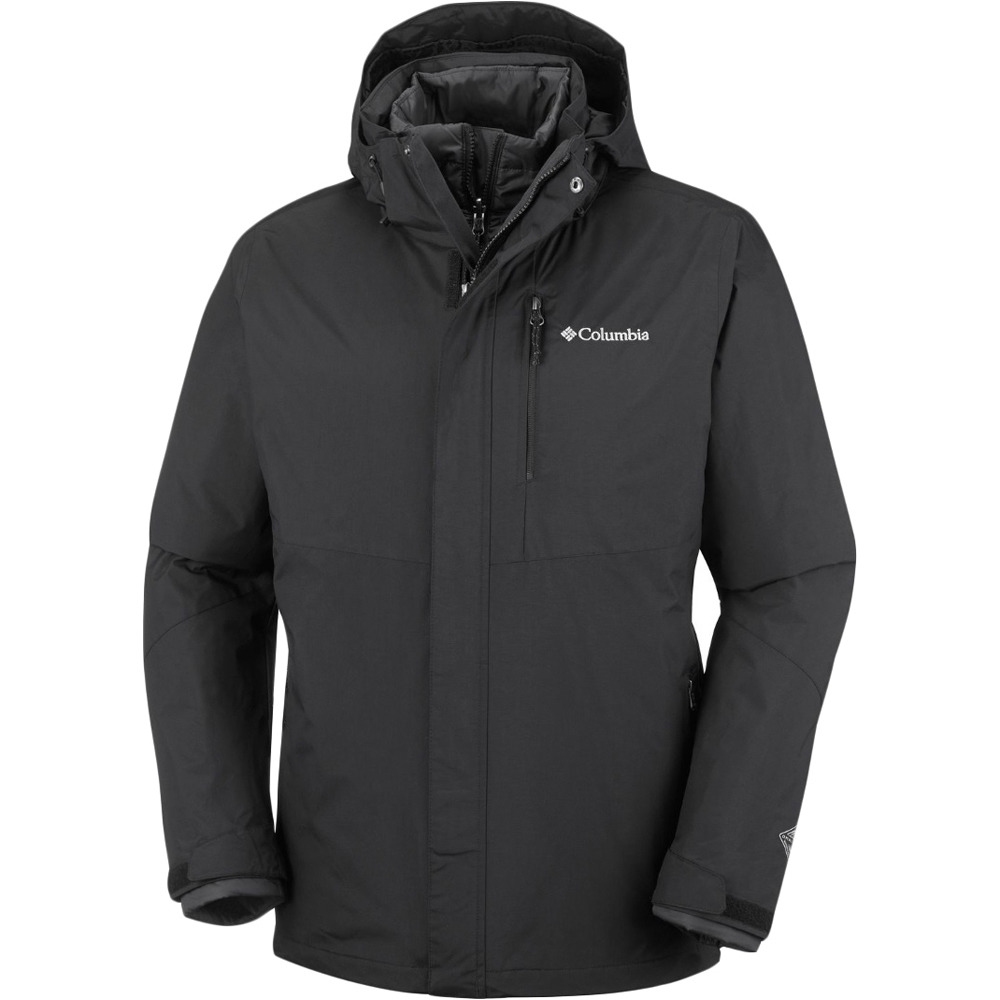 Columbia element blocker ii interchange chaqueta impermeable insulada hombre