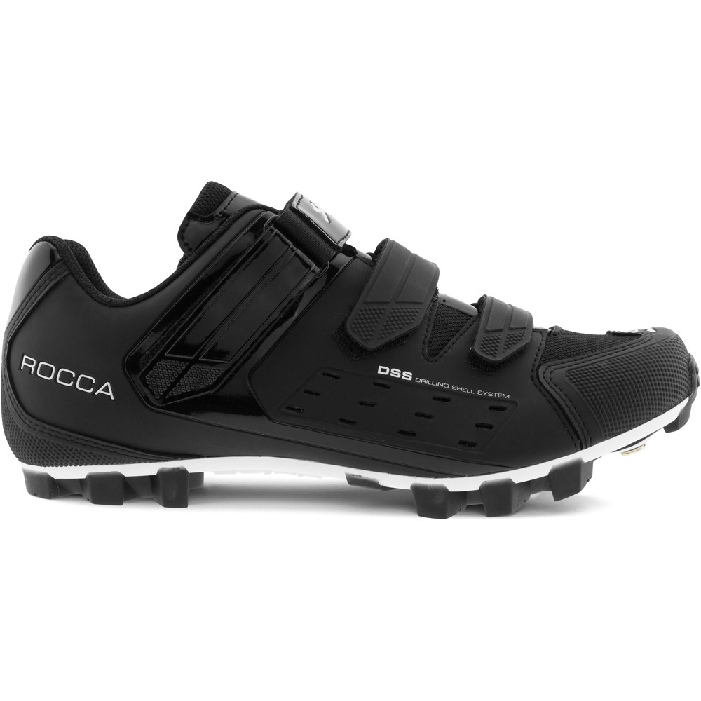 Spiuk zapatillas mtb ROCCA MTB UNISEX NEGRO MATE lateral exterior