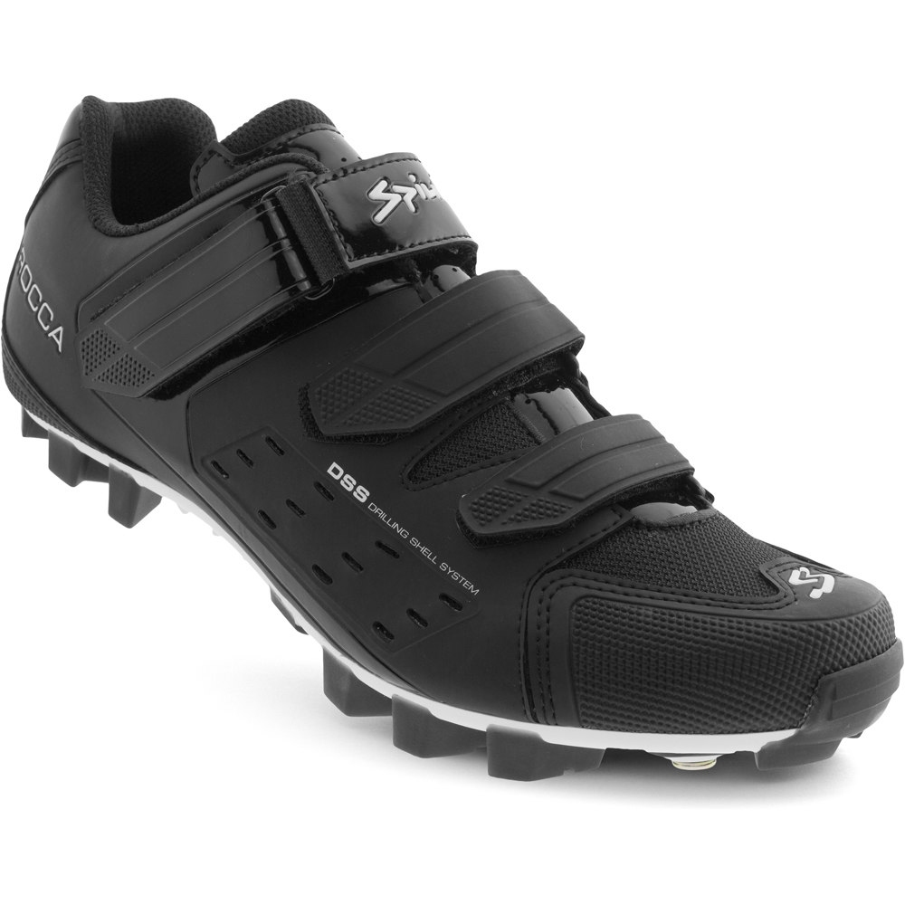 Spiuk zapatillas mtb ROCCA MTB UNISEX NEGRO MATE lateral interior