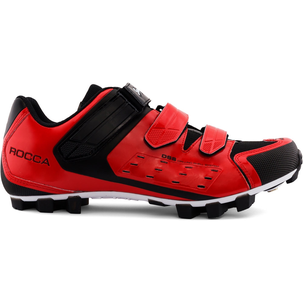 Spiuk zapatillas mtb ROCCA MTB UNISEX 2018 ROJO lateral exterior