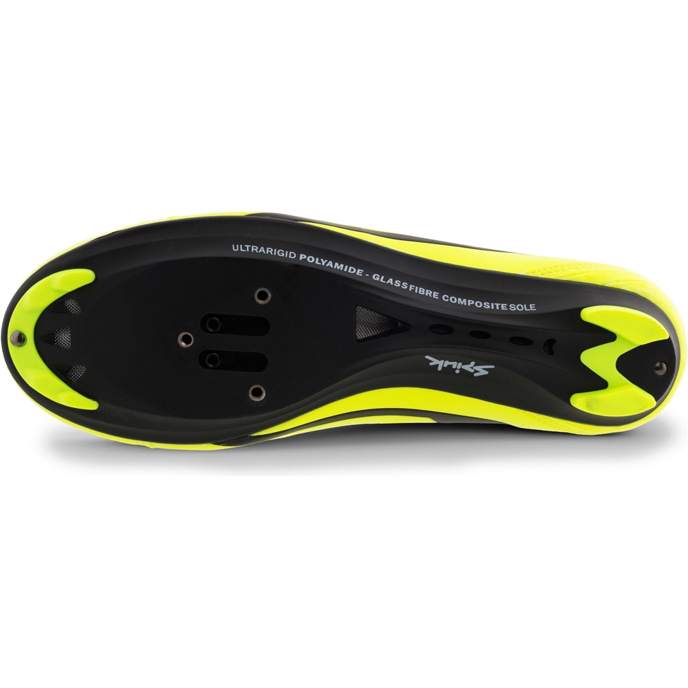 Spiuk zapatillas ciclismo carretera RODDA ROAD UNISEX 2018 AMARILLO AV puntera