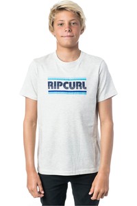 Rip Curl camiseta manga corta niño BIG MAMA STRIPE SS TEE vista frontal