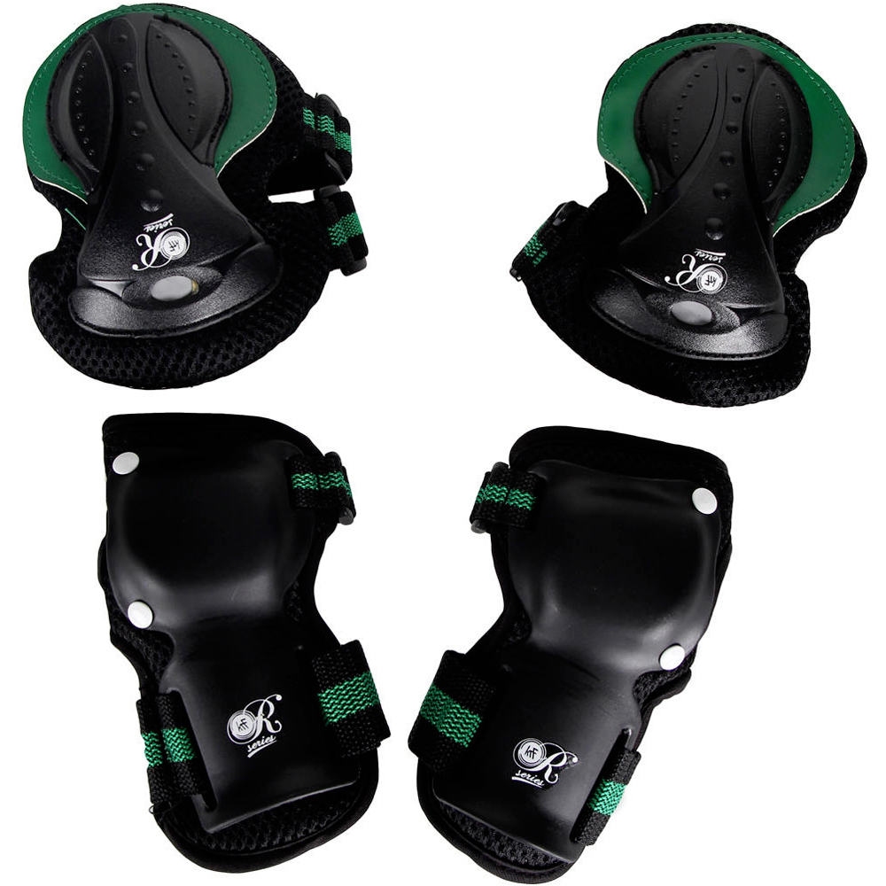 Krf set protec sr retro rm muñequera skate