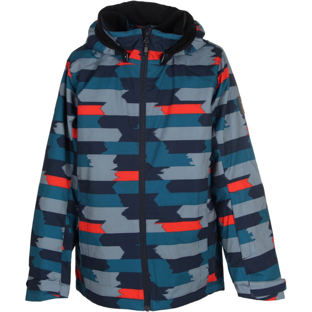 Kilmanock chaqueta esquí infantil GARROY PADDED MARINE vista frontal