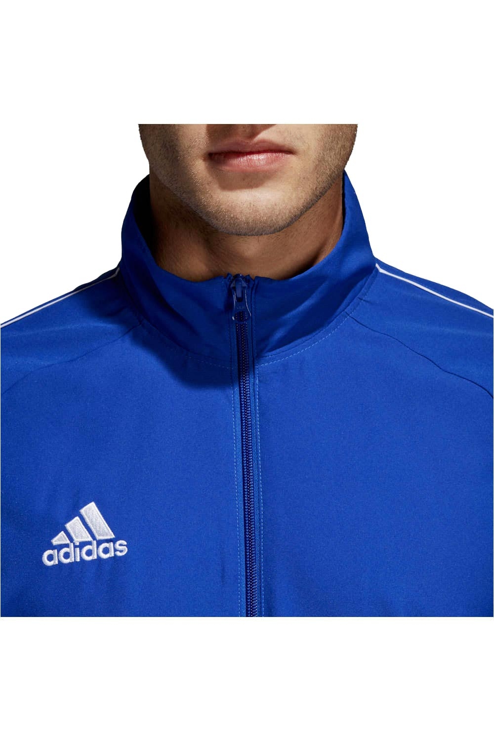 adidas sudadera entrenamiento fútbol CORE18 PRE JKT vista detalle