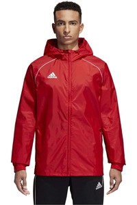 adidas chubasqueros y chaquetones entrenamiento fútbol CORE18 RN JKT vista frontal