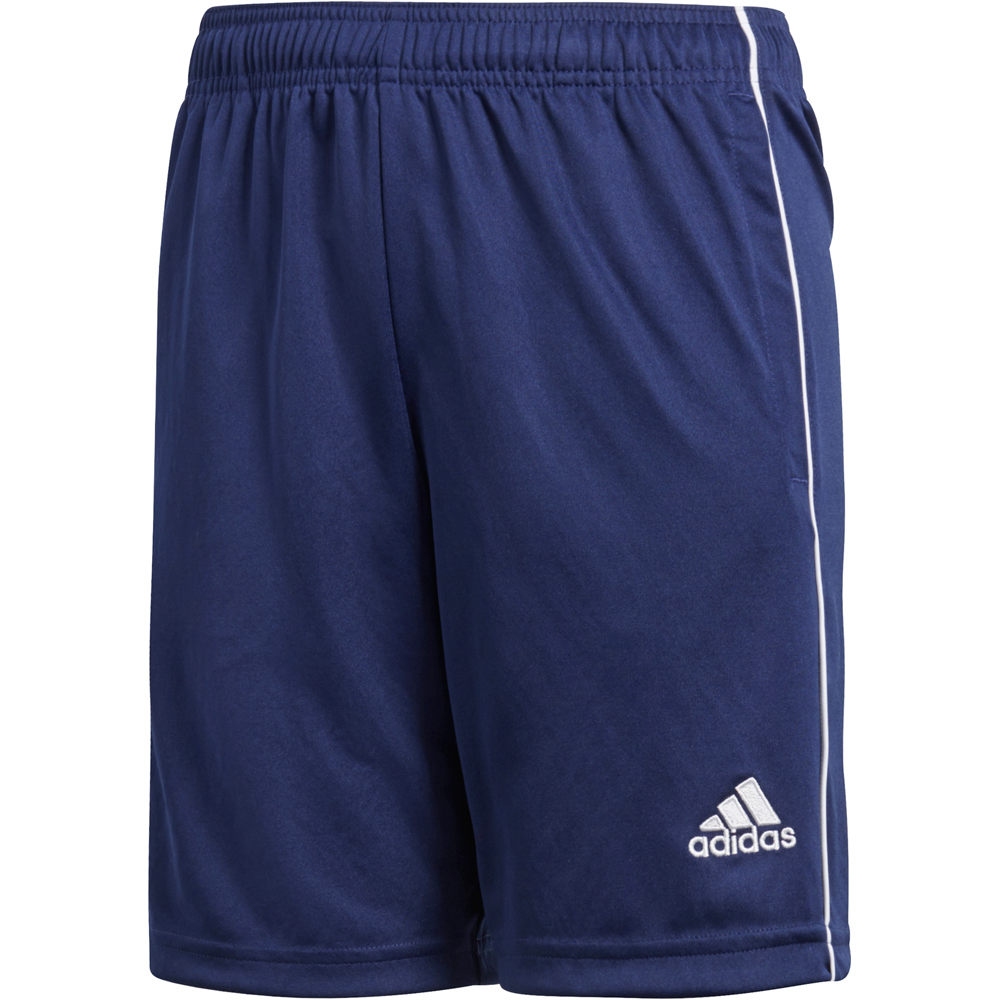 adidas pantalones cortos futbol niño CORE18 TR SHO Y vista frontal