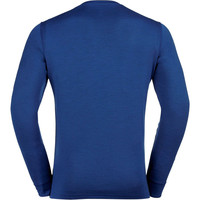 Odlo camiseta térmica manga larga hombre SUW TOP Crew neck l/s NATURAL 100% MERIN vista trasera