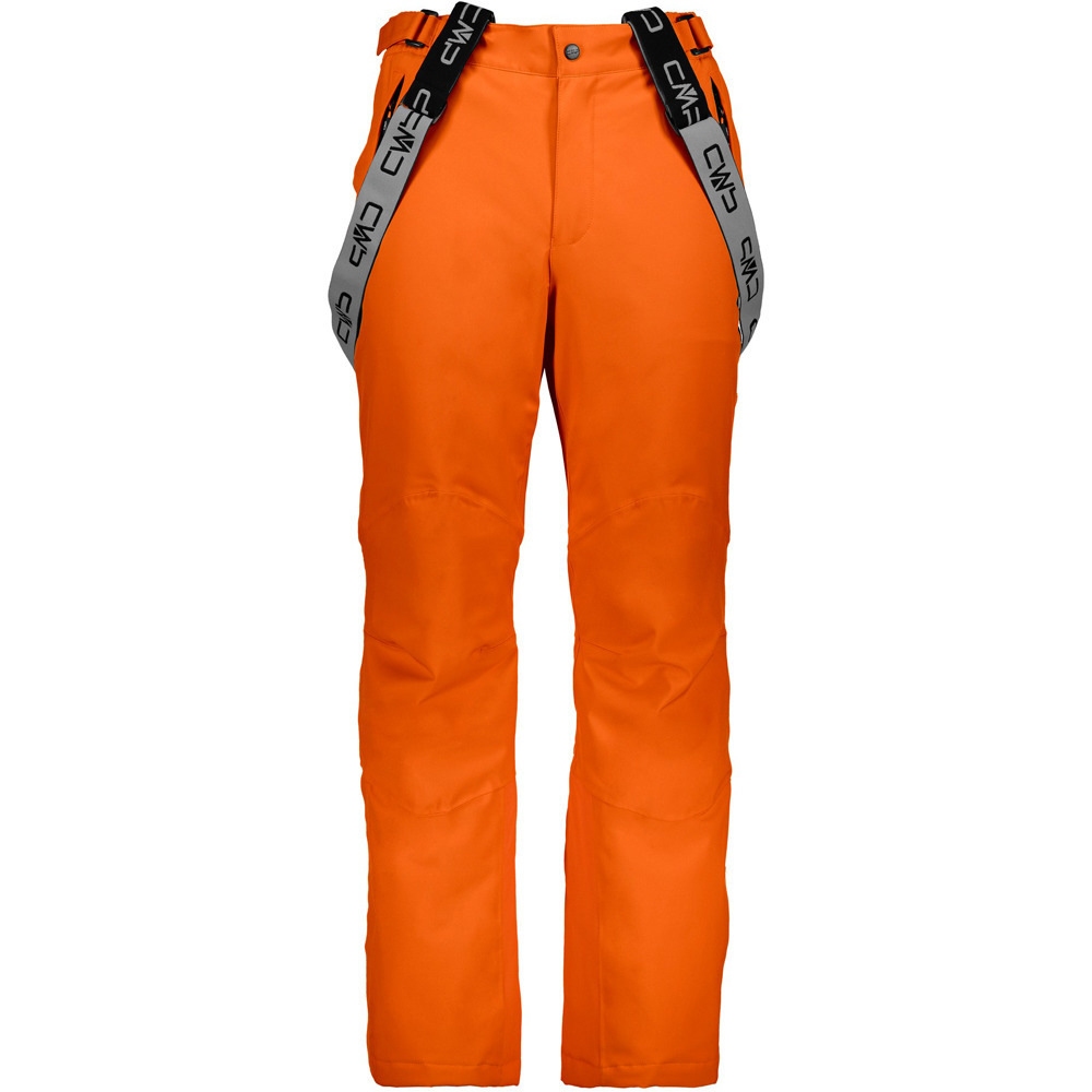 Cmp pantalones esquí hombre MAN PANT ORANGE vista frontal